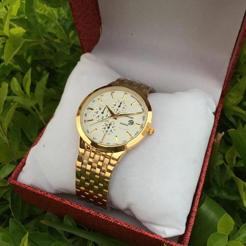 đồng hồ đôi nam nữ Baishuns BS01 chống nước chống xước,tặng kèm vòng tì hưu