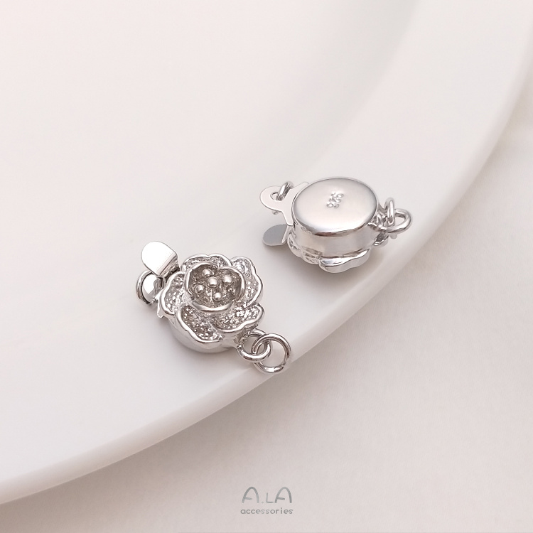 Khóa cài đầu dây chuyền mạ vàng 18K nhiều màu sắc
