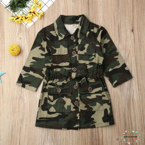 Áo khoác tay dài có nón họa tiết camo thời trang cho bé