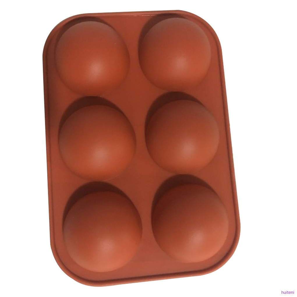 Khuôn Silicone Làm Bánh / Sô Cô La Hình Nửa Quả Bóng Sáng Tạo