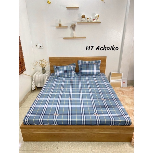 sét ga gối cotton hàn siêu thoáng mát dày dặn