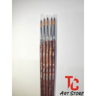 [TC Art Store] Cọ vẽ đầu nhọn HAND ZBS (Cọ vẽ đầu tròn)