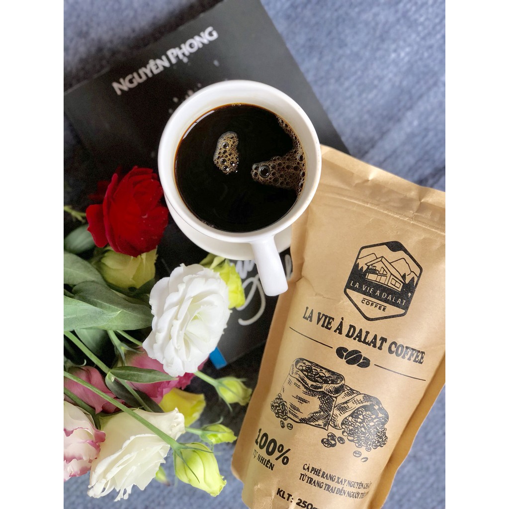 500g Cà phê rang xay nguyên chất La Vie À Dalat Coffee | BigBuy360 - bigbuy360.vn