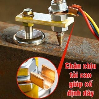 Kẹp mass, kẹp mát nam châm voto lực hút mạnh cho máy hàn