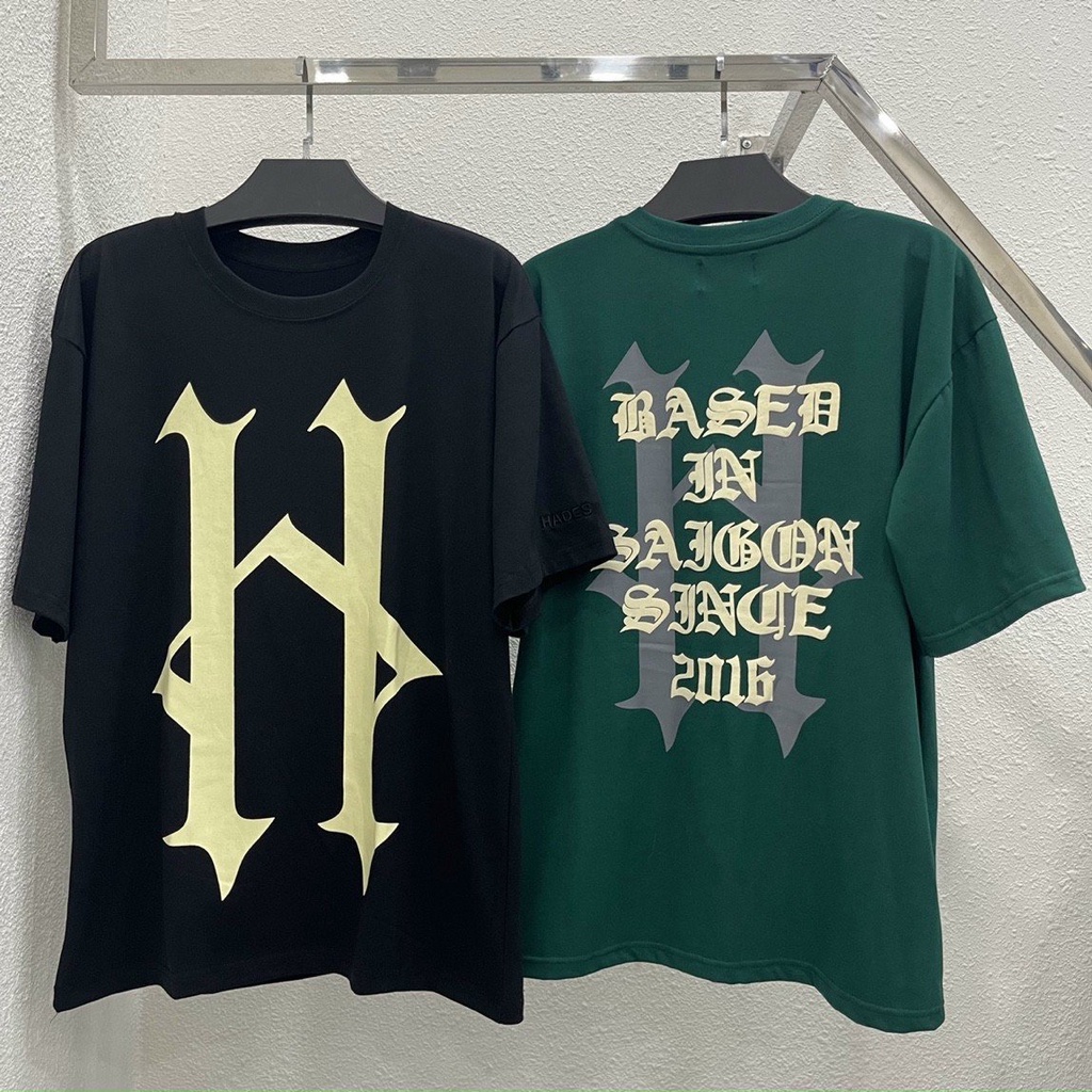 Áo thun Hades Alternative Tee unisex nam nữ form rộng tay lỡ vải cotton dày mịn full tag Thời trang Unisex HCM AL222