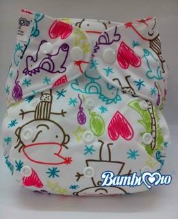 TẢ VẢI BAN NGÀY SIZE M (3-16kg) - BAMBI MIO