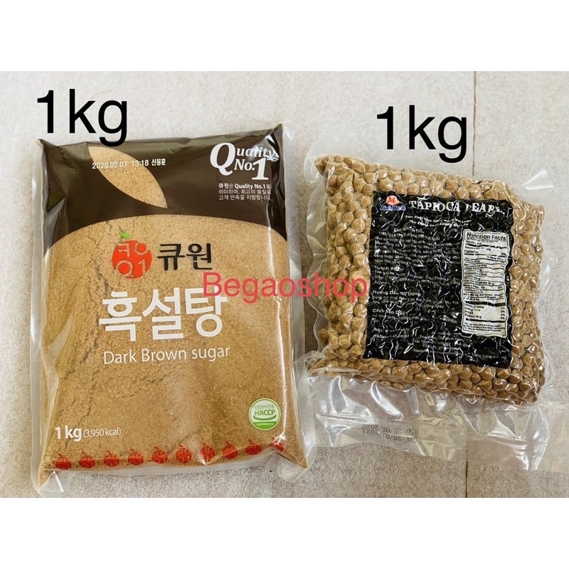 Set làm sữa tươi chân châu đường đen tại nhà