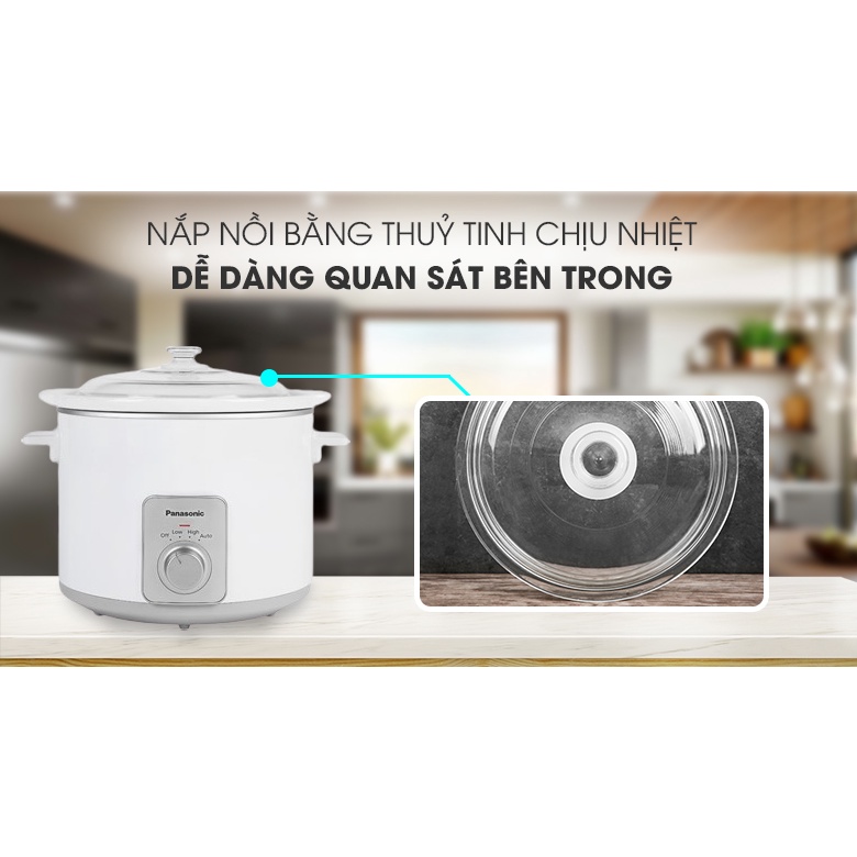 NF-N50ASRA - Nồi nấu chậm Panasonic NF-N50ASRA- Hàng chính hãng - Smart House