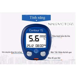 Máy đo đường huyết Bayer Contour TS