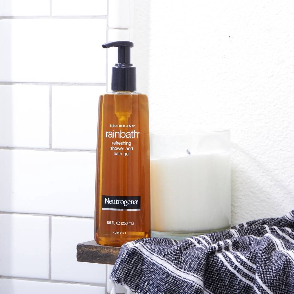 Sữa Tắm Neutrogena Dưỡng Ẩm &amp; Tươi Mới Dạng Gel Rainbath Original Shower And Bath Gel 473ml