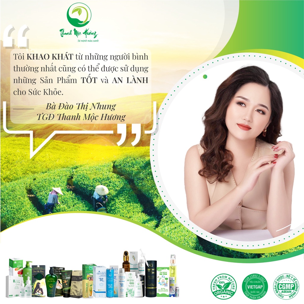 Kem bôi Thuần Mộc Thanh Mộc Hương tái tạo da 16g