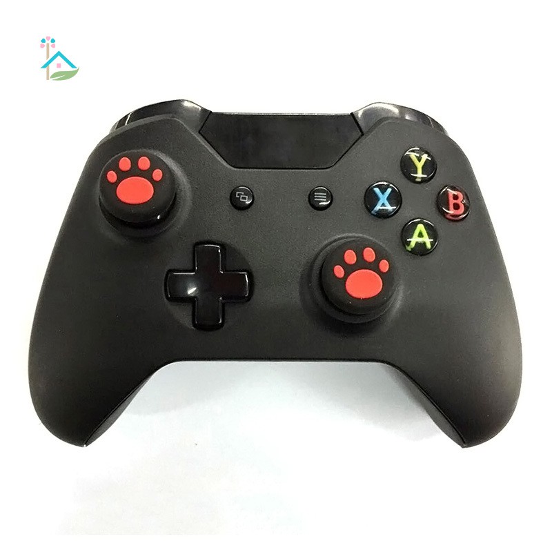 VN 2 Nút Bấm Silicone Hình Mèo Cho Tay Cầm Chơi Game Ps3 Ps4 / 360