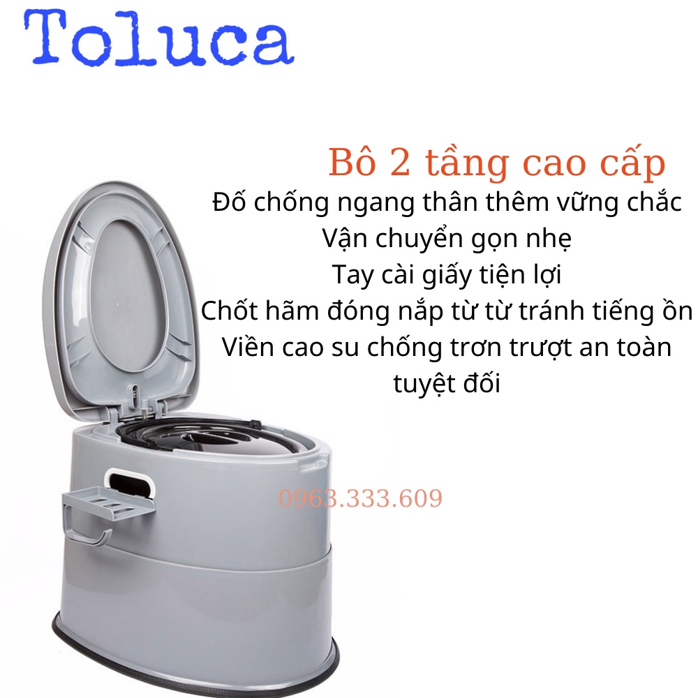Ghế bô cho người già, bô vệ sinh cho người lớn