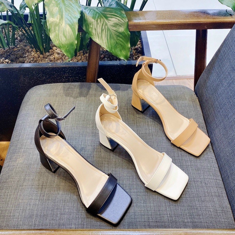 Sandal mũi vuông 5cm