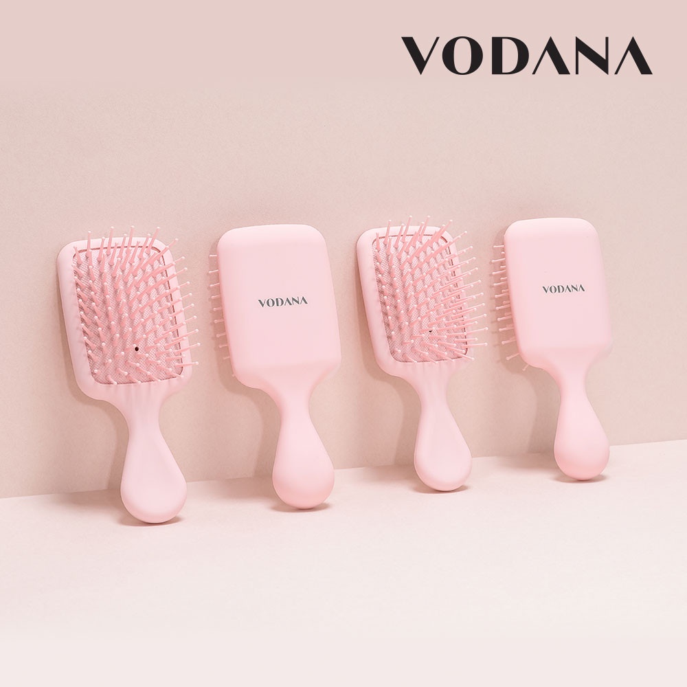 Lược chải tóc gỡ rối và massage da đầu Vodana Lovely Mini Cushion Brush VA21MCPK