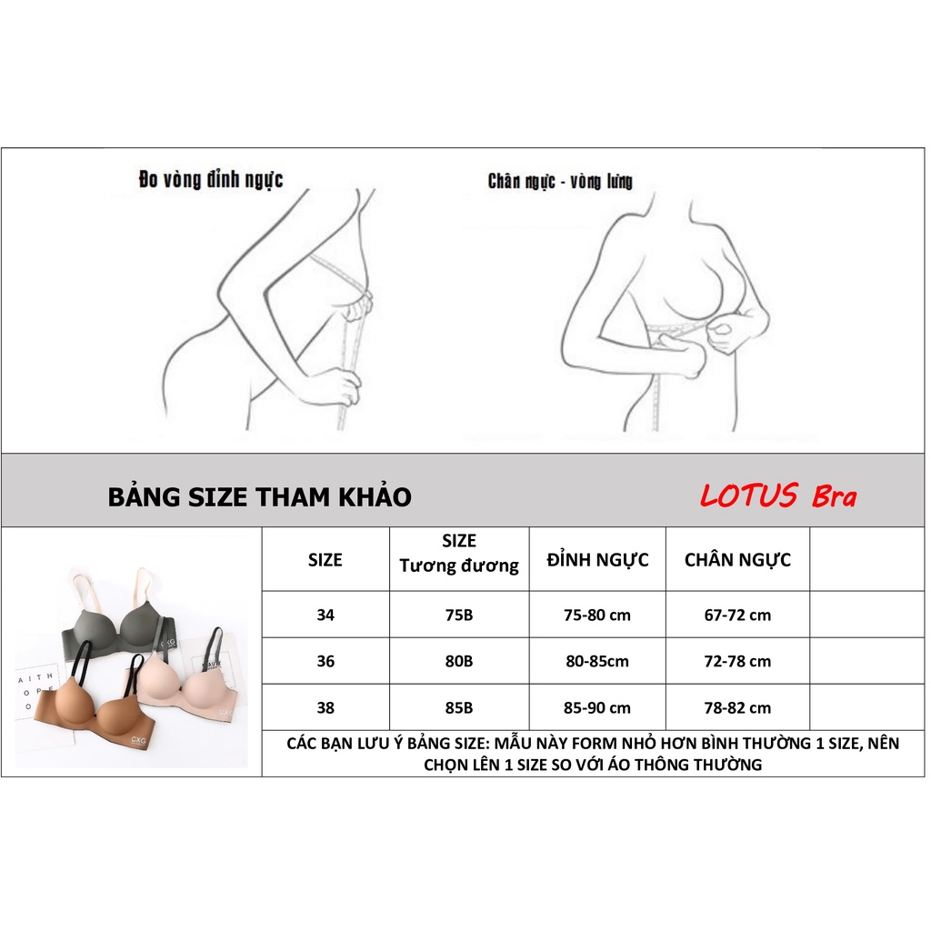 Áo nâng ngực đệm dày cup ngực tròn NuciFera_AL88 phom ôm gom ngực tạo khe