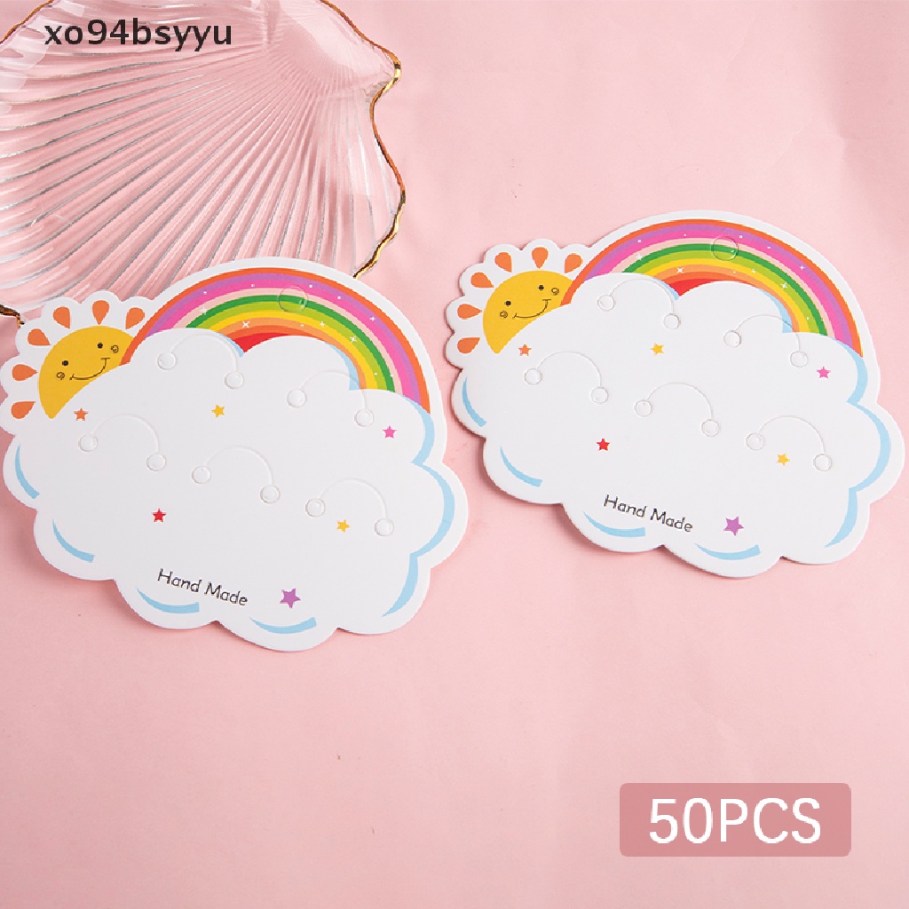 Set 50 Thẻ Giấy Xo94Bsyu Kèm 5 Ngăn Đựng Thẻ Diy Đa Năng Tiện Lợi Dễ Sử Dụng