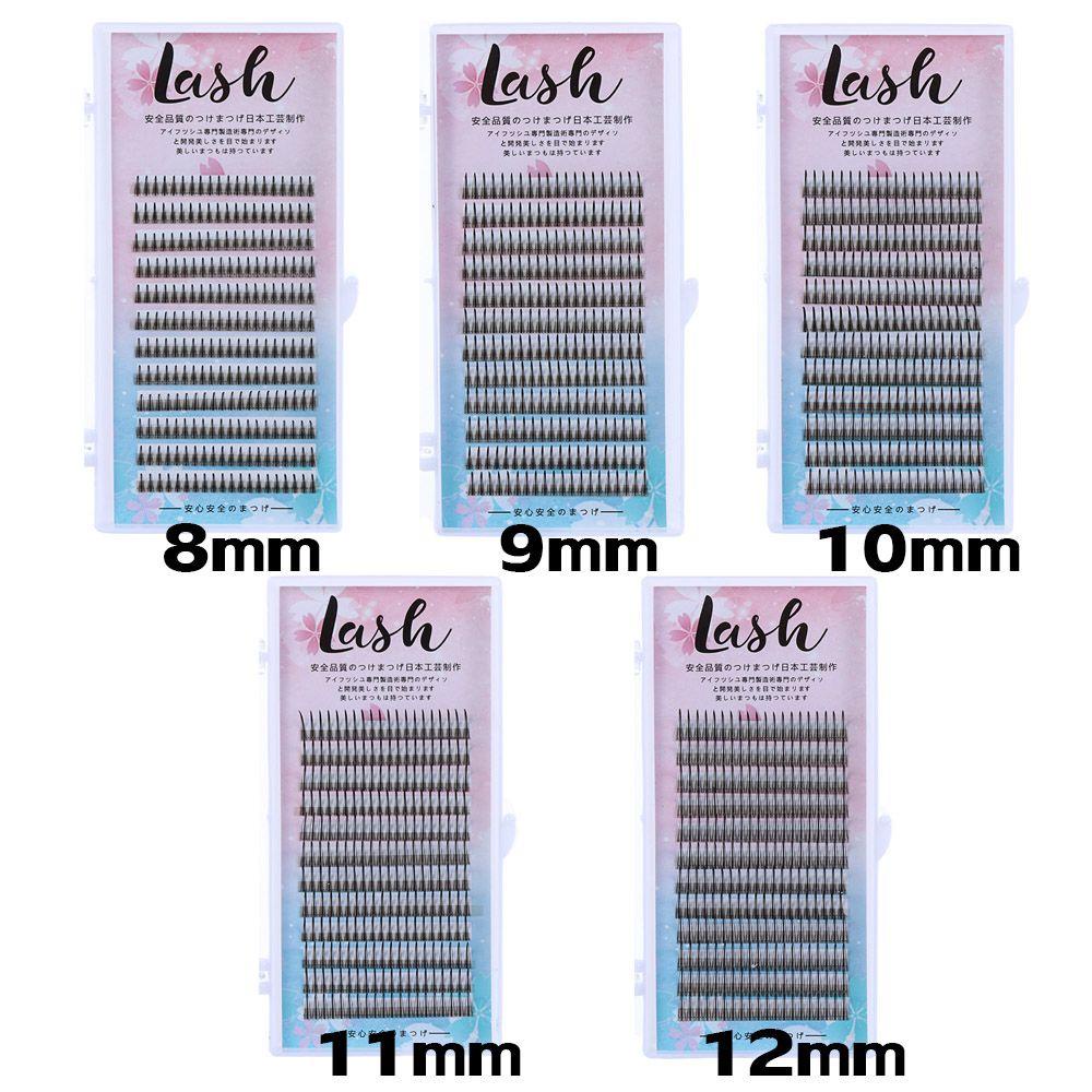 Maxg Set 120 Cụm Lông Mi Nối Dài Thời Trang Lâu Trôi Tự Nhiên Không Cần Kỹ Thuật Dành Cho Salon Làm Đẹp