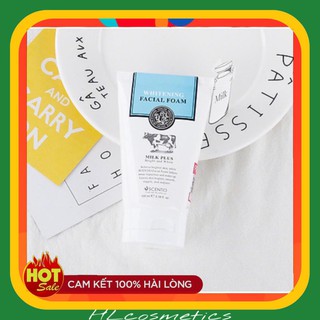 (SIÊU RẺ) Sữa rửa mặt tạo bọt dưỡng trắng và trẻ hoá da Scentio Milk Plus 100 ml Beauty Buffet