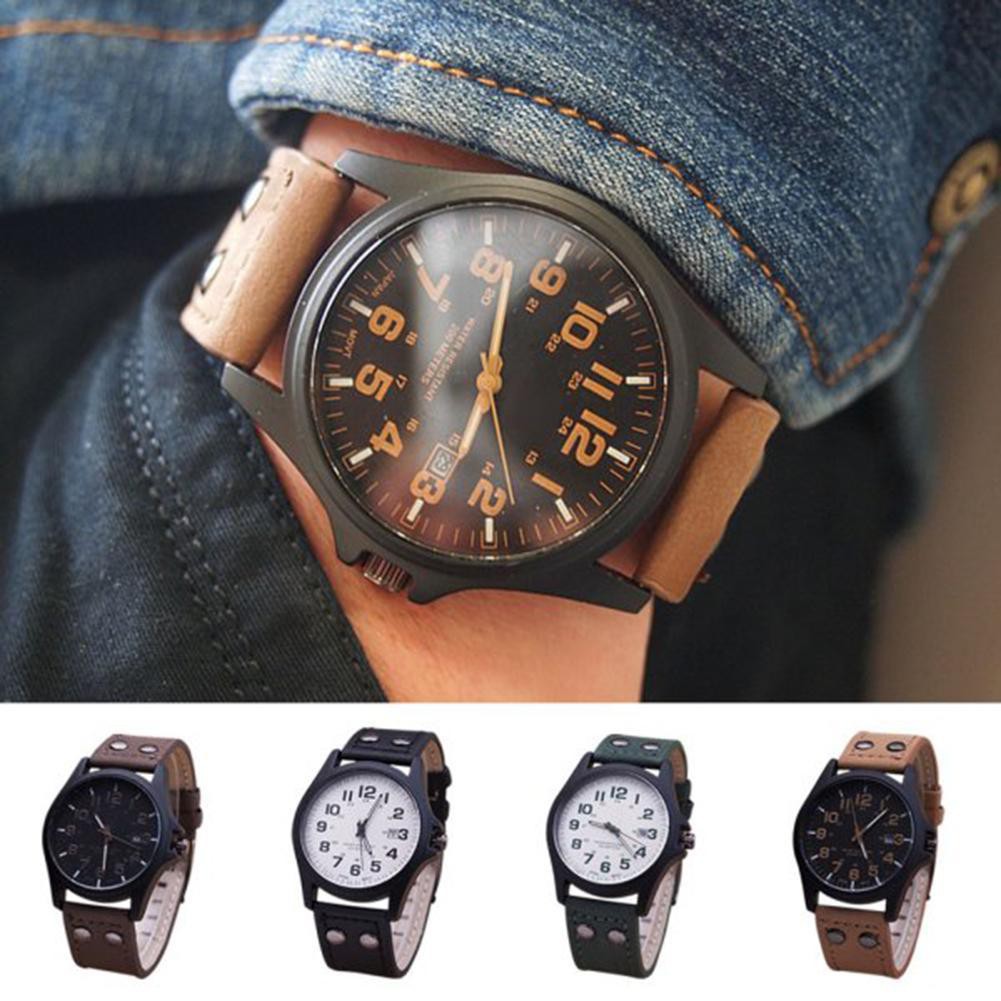 Đồng hồ dây da thể thao cho nam kiểu B | BigBuy360 - bigbuy360.vn