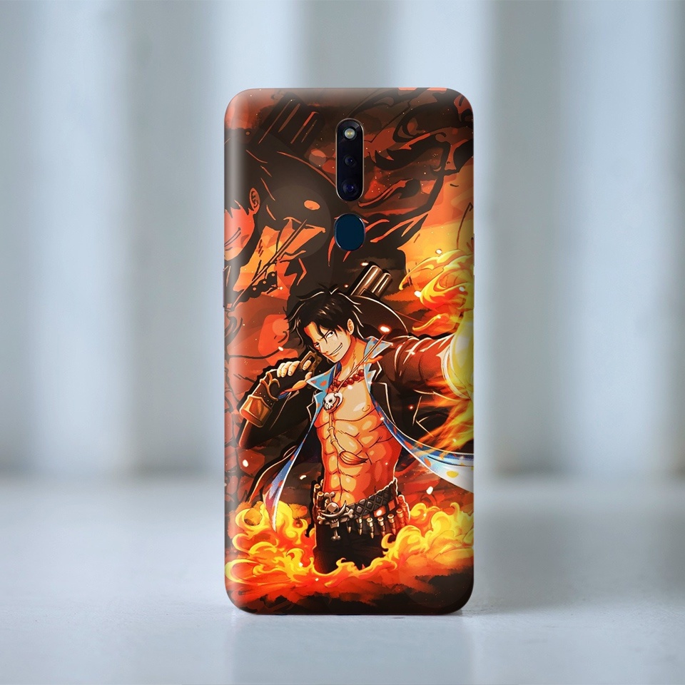Miếng Dán Skin Điện Thoại In Hình Portgas D Ace One Piece Cho Iphone 7/ 8/ X/ XS/ 11/ 11 Pro Max Và Các Dòng Máy Android