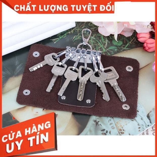 (Quà tặng hấp dẫn ) BAO ĐỰNG CHÌA KHÓA / VÍ MÓC CHÌA KHÓA  SIÊU GỌN GÀNG MOC101