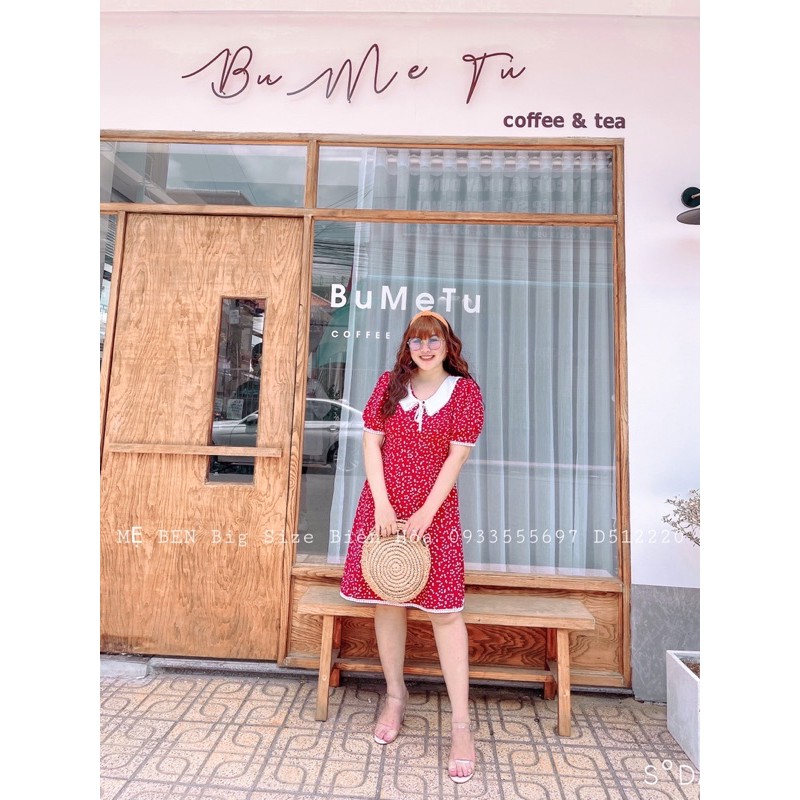 #BIGSIZE ĐẦM HOA ĐỎ | BigBuy360 - bigbuy360.vn