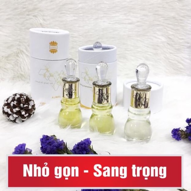 [GIÁ SỈ] Combo 5 chai tinh dầu nước hoa Dubai AJMAL 12ml CHÍNH HÃNG | BigBuy360 - bigbuy360.vn