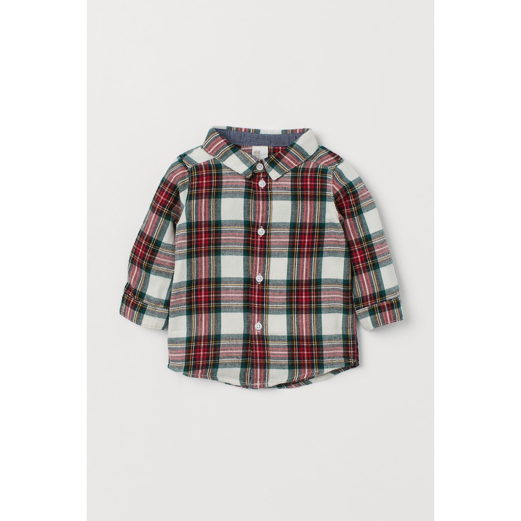 Áo sơ mi bé trai HM US săn sale size 6-9M đến 2-3Y