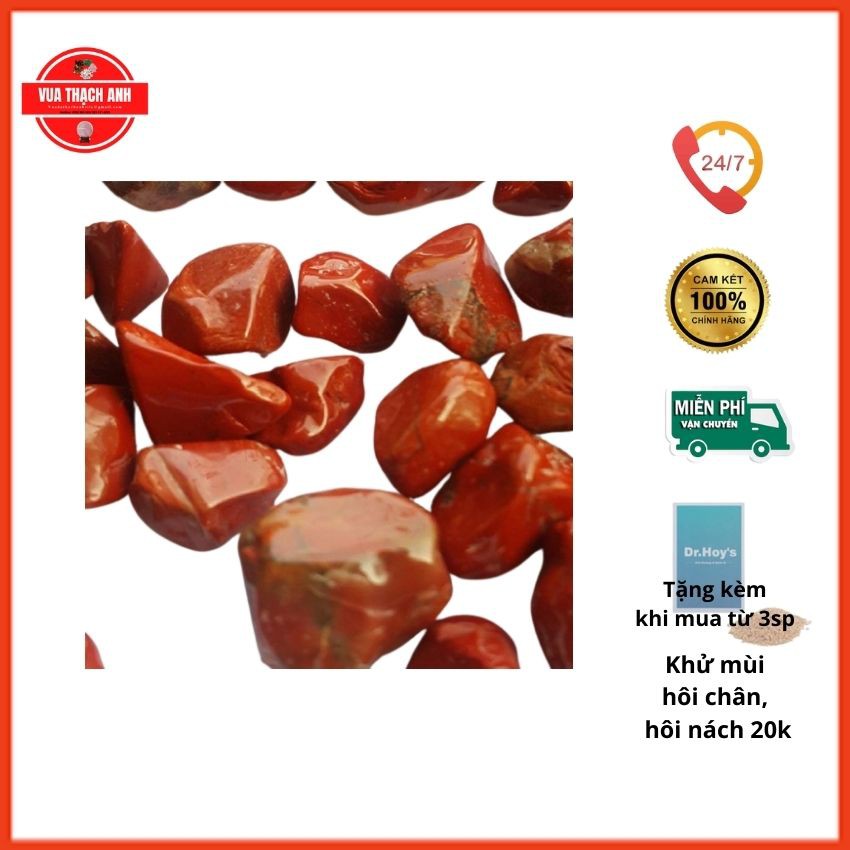 Đá Phong Thủy Vụn Màu Đỏ 500g ⚡FREESHIP⚡ Hàng Đẹp, Giá Gốc, Rải Nền Nhà, Chơi Hồ Cá, Chậu Kiểng, Lọc Nước,...