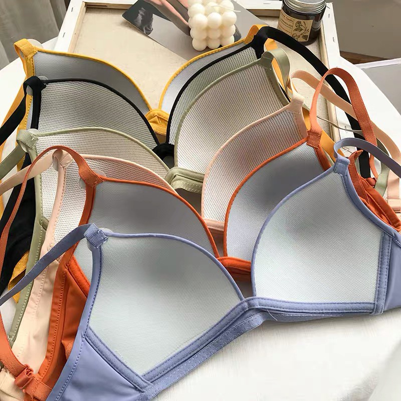 [Thanh Lý] Áo Con Nữ Su Trơn Xuất Nhật Mẫu Mới Áo Lót Đệm Mỏng Không Gọng Chị Em Thường Dùng KIMCHIBIKINI AL026