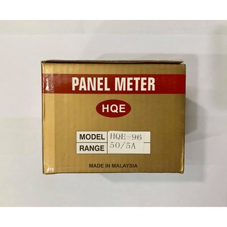 Đồng hồ đo Ampe 50/5A 96x96