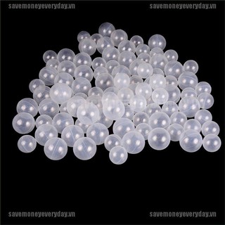 [Save] 50pcs/lot Baby Safety Transparent White Plastic Pool Ocean Balls Funny Toys [VN]