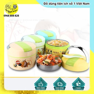 Cặp lồng giữ nhiệt 2 tầng 800ml