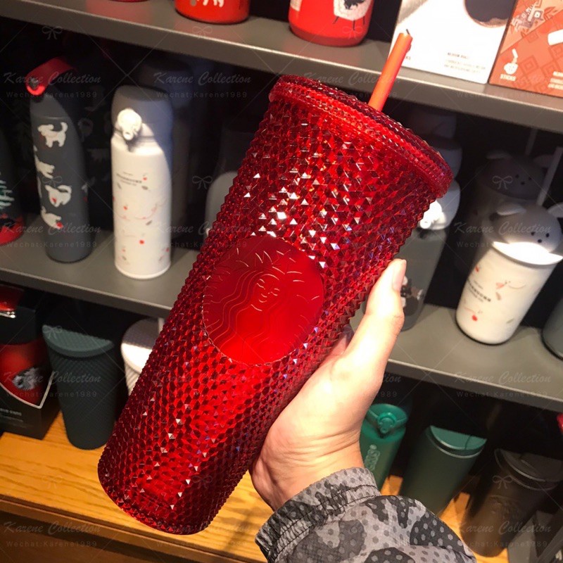 Ly Uống Nước Starbucks Có Ống Hút 710ml / 24oz