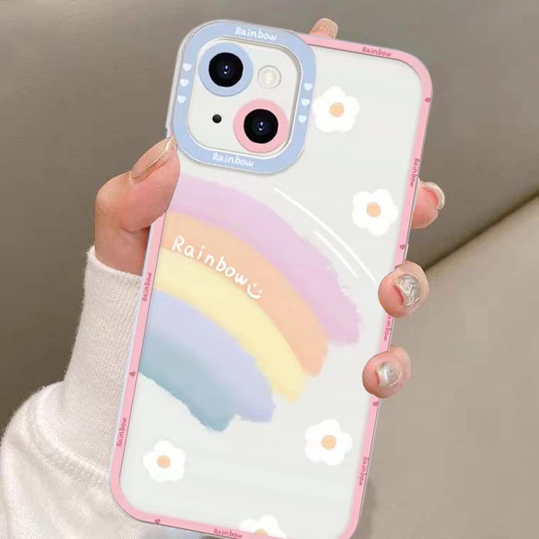 Ốp Điện Thoại TPU Silicon Mềm Trong Suốt Chống Sốc Cho IPhone 14 13 12 Mini 11 Pro X XR XS Max SE 6 6S 7 8 Plus