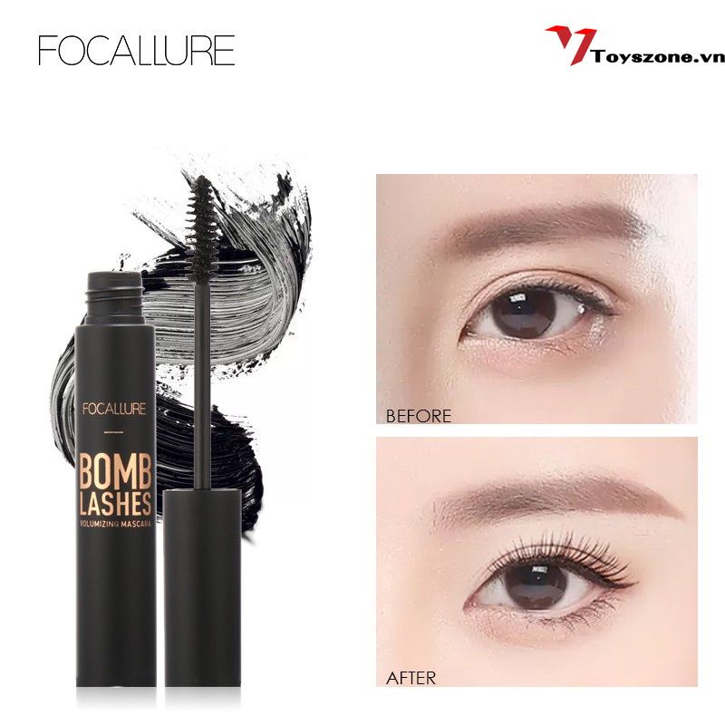Mascara FOCALLURE sợi 3D chống thấm nước chuốt dài và dày mi tự nhiên
 | BigBuy360 - bigbuy360.vn