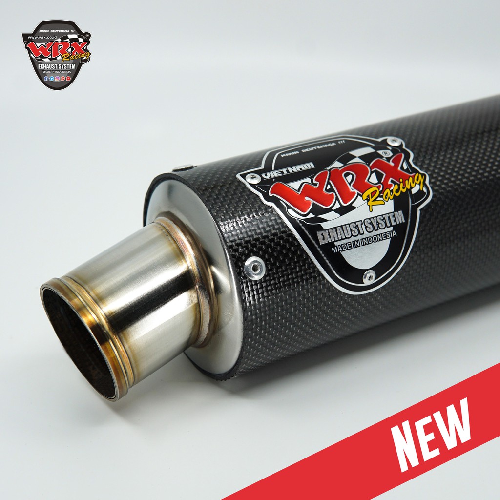 Pô WRX GP K1 tròn - Carbon