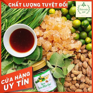 Siro ho 💝FREESHIP💝 Siro giảm ho, giảm đờm, giảm viêm họng thảo mộc quê  - 11 loại thảo mộc quý