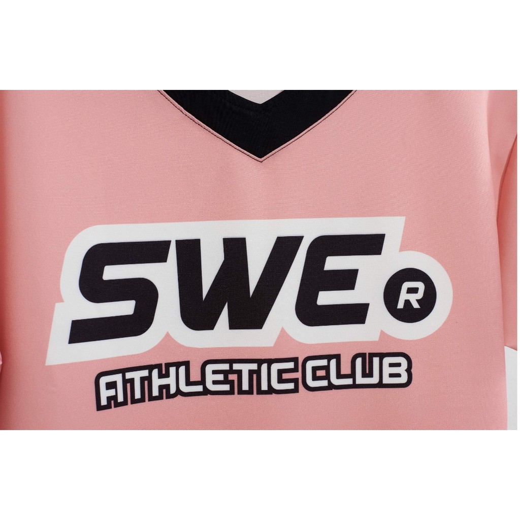 Áo thun thể thao SWE SOCCER JERSEY - Pink  100% poly co giản thoải mái