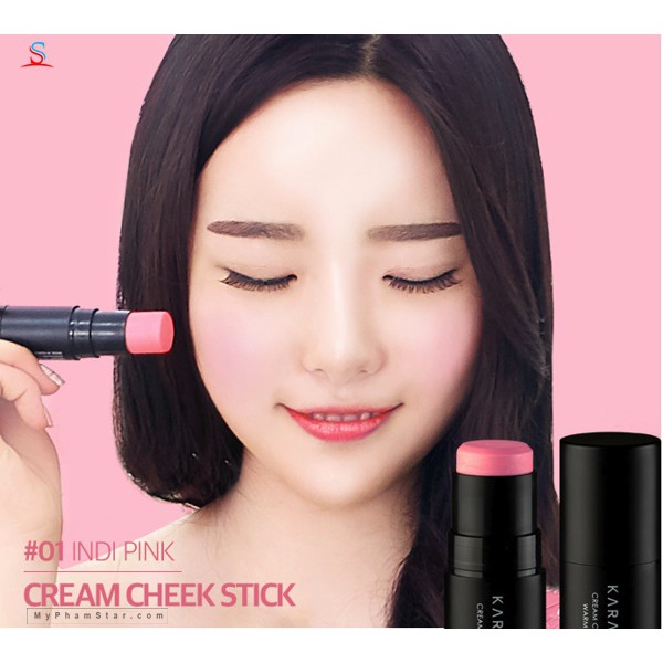 Phấn má hồng dạng thỏi Karadium Cream Cheek Stick