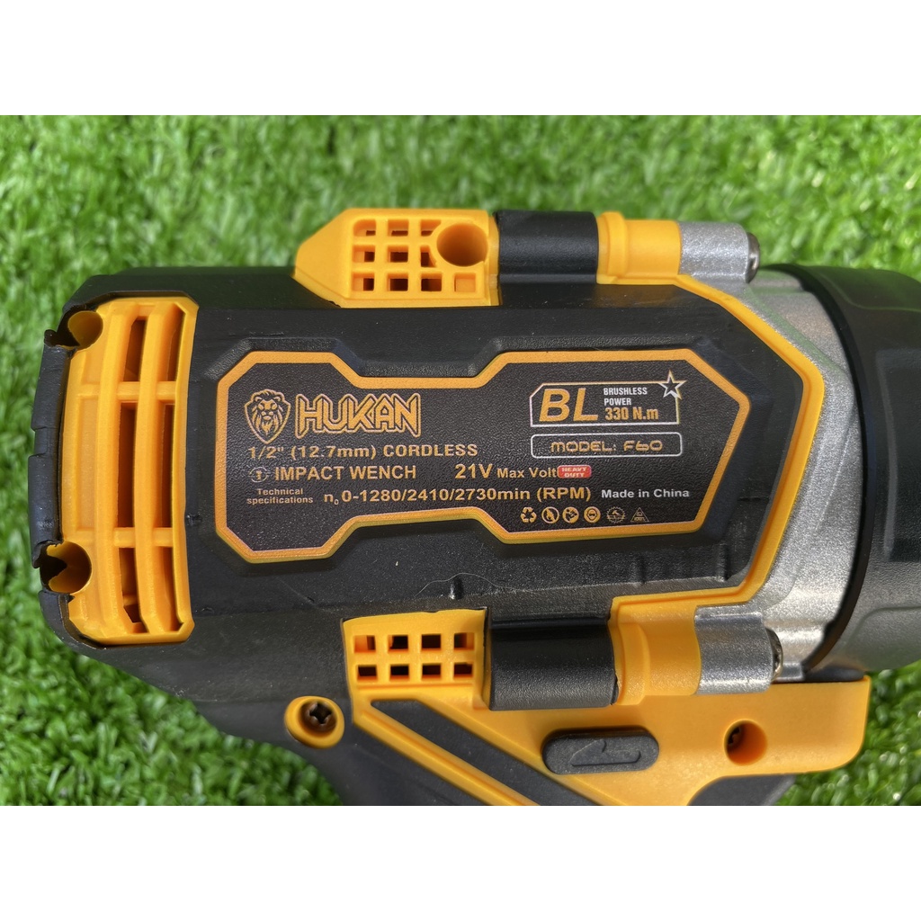 Máy siết bulong hukan F60 21v thế hệ mới không chổi than siêu mạnh