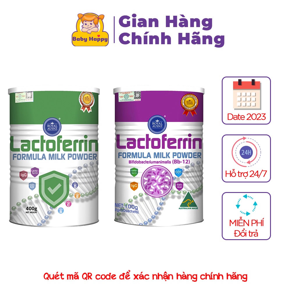 Sữa Hoàng Gia Úc Lactoferrin Formula Milk (400g)