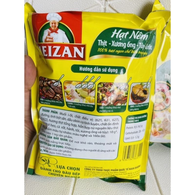 Hạt nêm msizan túi 400g và 1kg