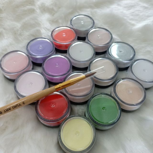 BỘT MỸ ĐẮP MÓNG, NẶN HOA, BỘT NHÚNG 3 IN 1