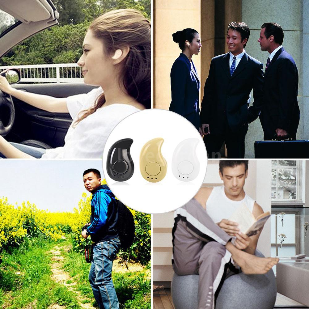 S530 Invisible 4g Earphone Bluetooth 4.1 Headphones In-ear Headset Stereo Music Earphone Smart Phone Earbuds Hands-