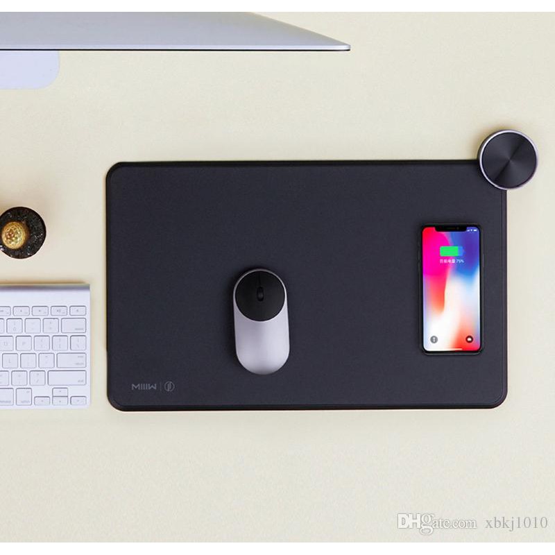 Lót Chuột Kiêm Sạc Không Dây XIAOMI Rice Wireless Charging Mouse pad