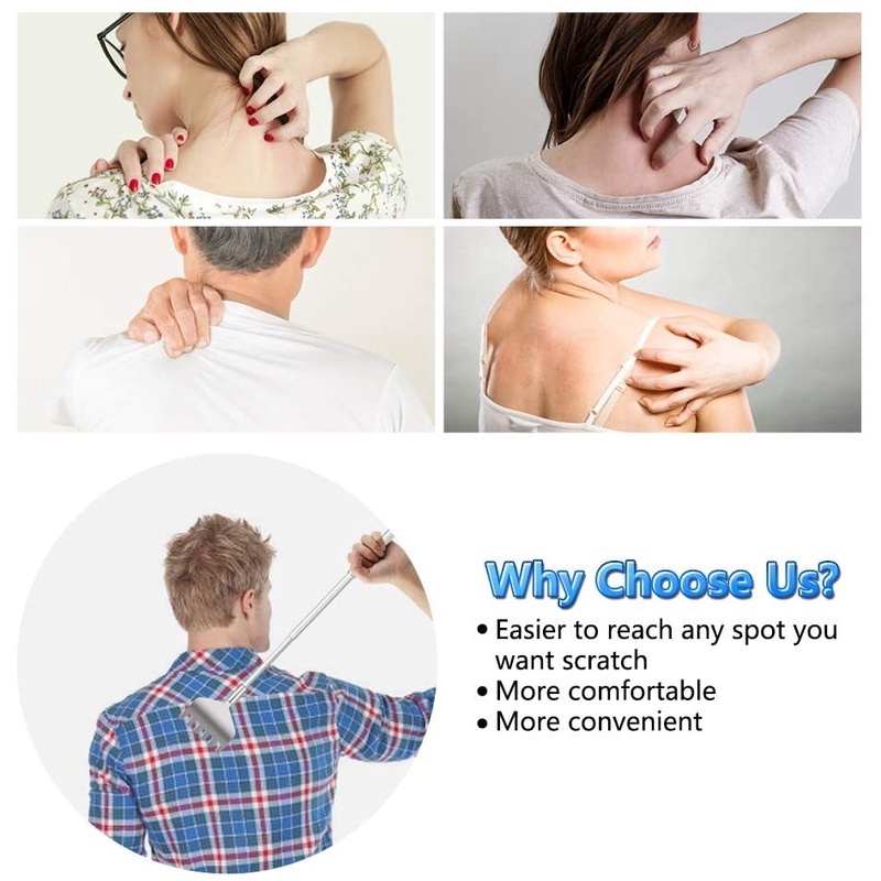 1 Dụng Cụ Mát Xa Lưng Bằng Thép Không Gỉ Chất Lượng Cao