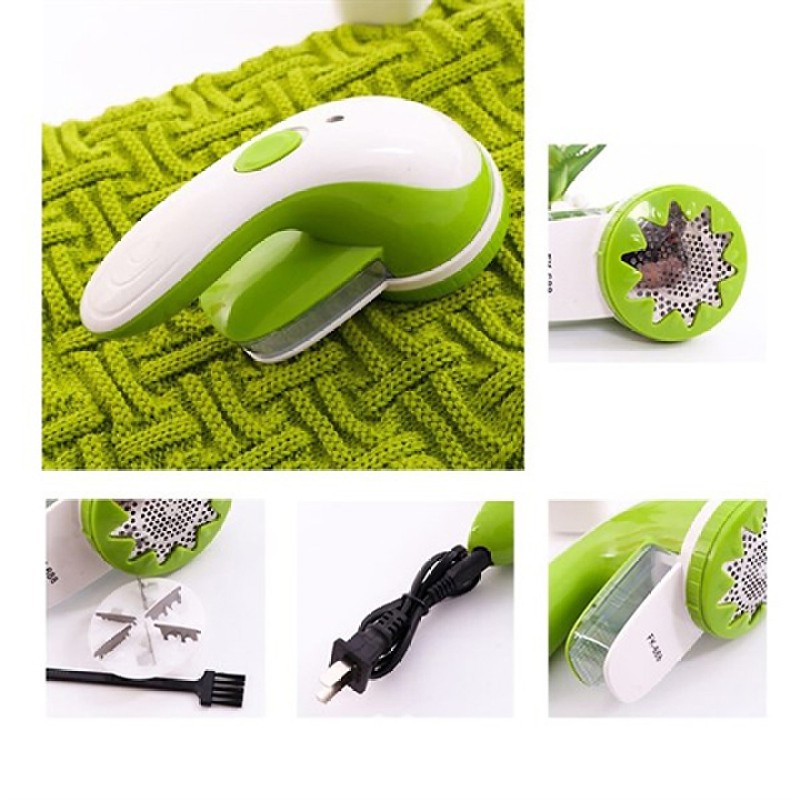 Máy Cắt Lông Xù Quần Áo,Sofa,Chăn Màn Đa Năng Trẻ Em Người Lớn,Tặng Kèm 2 Lưỡi Cắt