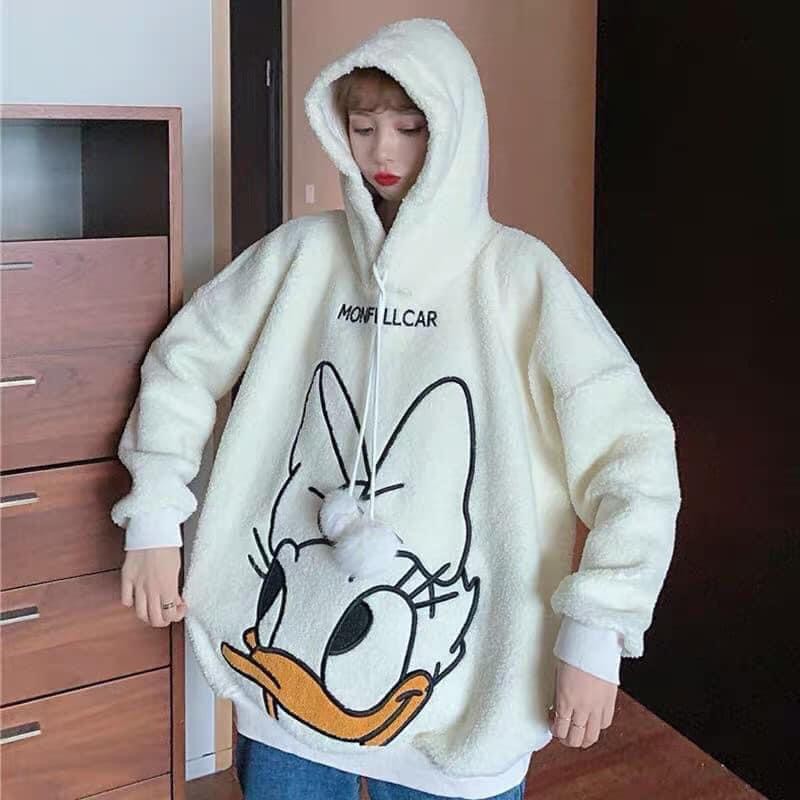 Áo Nỉ Lông Vịt cute-Áo Hoodie Lông-Áo Nỉ Hoodie-Áo Lông Có Mũ-Áo Nỉ Mũ-Áo Hoodie Có Mũ_Áo Vịt Ấm- Áo Nỉ Lông  | BigBuy360 - bigbuy360.vn